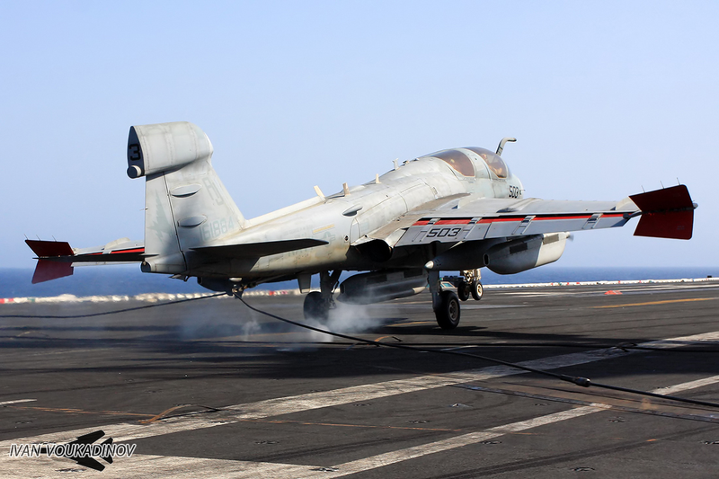 Illustration for article titled The EA-6B Prowler's Last Cruise Is Showcased In These Exclusive Photos
